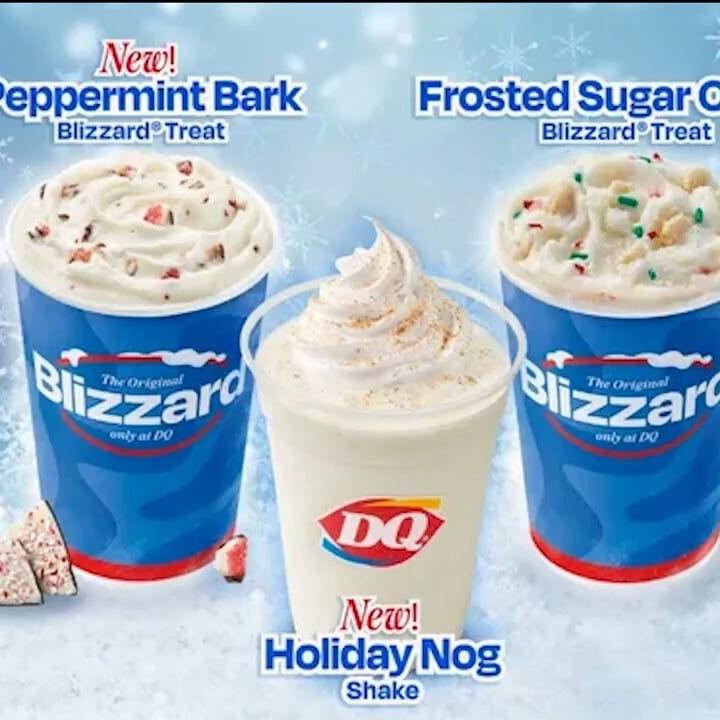 DQ unwraps its Holiday treat menu for the season